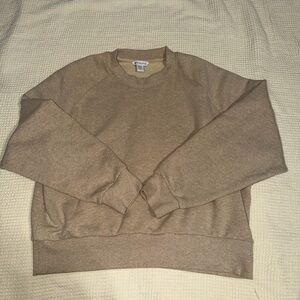 Athleta Tan Crewneck Sweatshirt Women’s Large